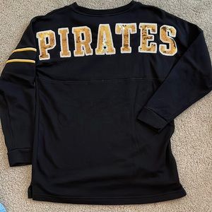 Pittsburgh Pirates Sweatshirt PINK Size S Small
